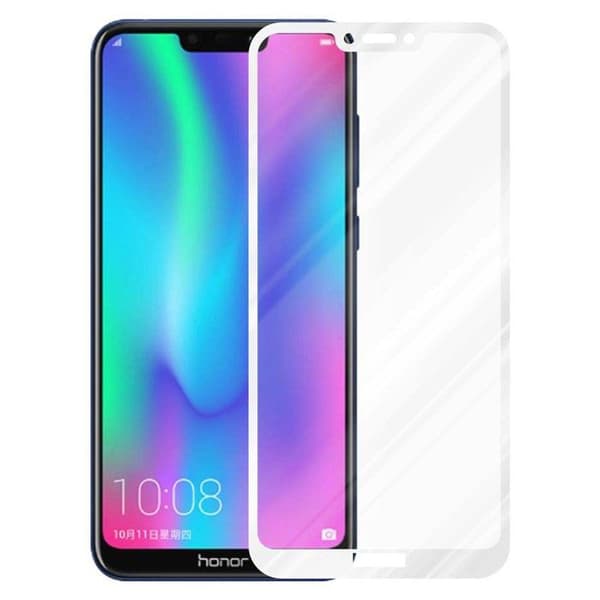 Helt härdat skärmskydd för Honor 8C Vit