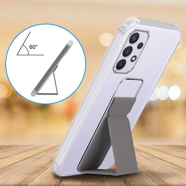 Skydd för Samsung Galaxy A33 5G GRÅ med stöd och ställfunktion Grå