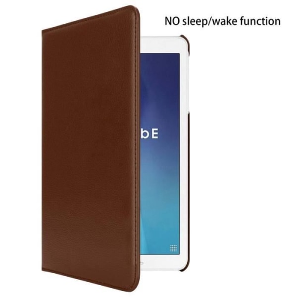 Cadorabo Fodral till Samsung Galaxy Tab E (9,6" Zoll) SM-T561 - T560 i brunt - UTAN automatisk väckning