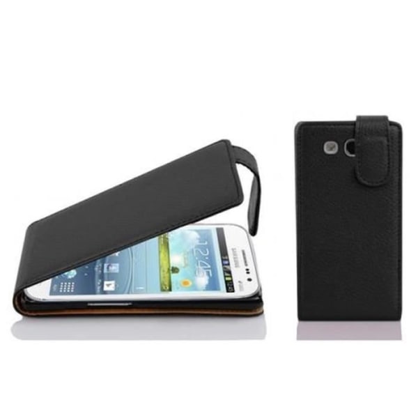 Cadorabo Fodral Samsung Galaxy WIN DESIGN FLIP Stil Fodral Fodral Fodral konstläder Struktur JETSVART