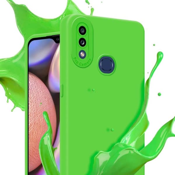 Skyddsfodral för Samsung Galaxy A10s / M01s i FLUID GRÖN Stötsäker Grön