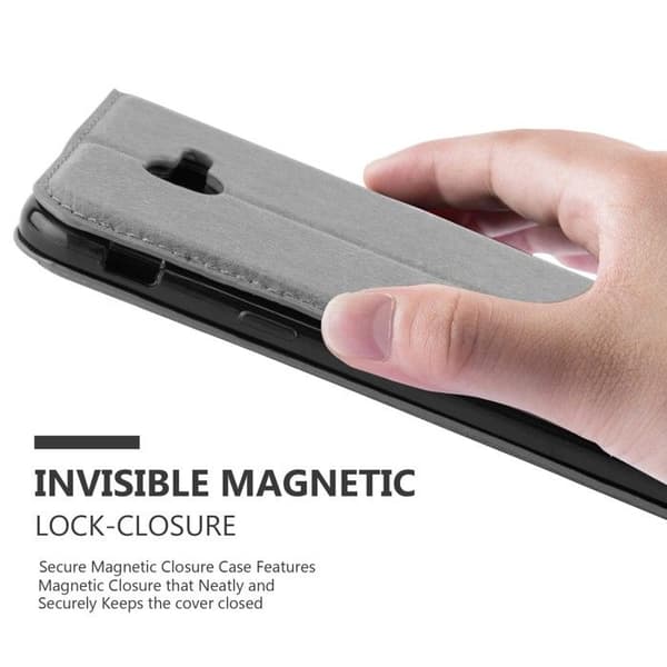 Etui för Samsung Galaxy A8 2016 Fodral i TITANGRÅ Grå