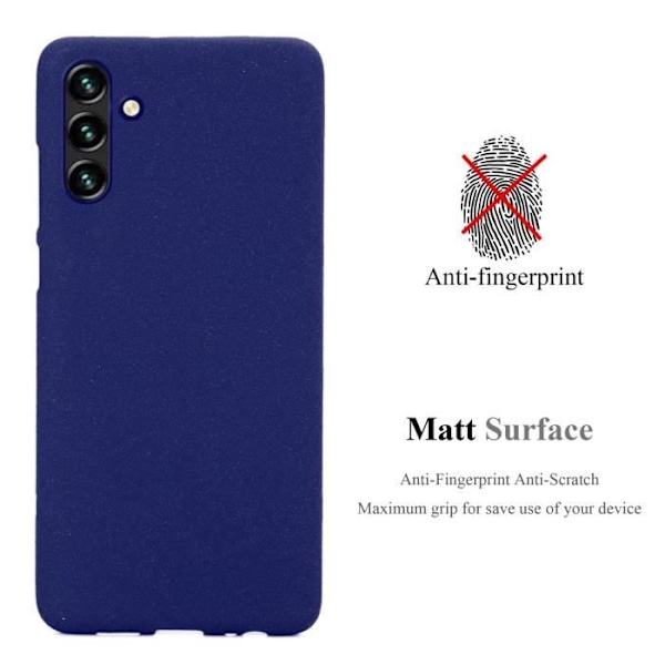 Skyddsfodral - CADORABO - Samsung Galaxy A13 5G - TPU silikon - Frost mörkblå - Tunn och lätt design Frost mörkblå