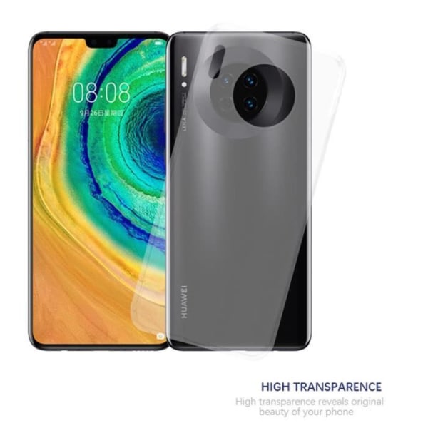 Fodral för Huawei MATE 30 i HELT TRANSPARENT Cadorabo Cover Protection Silikon TPU Fodral