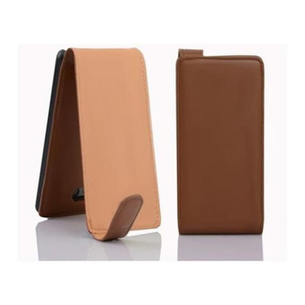 Cadorabo Fodral till Apple iPhone 5C i Brun - Flip