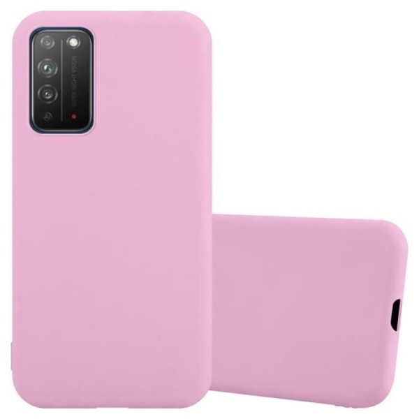 Coque - CADORABO - Honor X10 - Silikon TPU - Candy Rose Vif - Chockskydd Candy Hot Pink