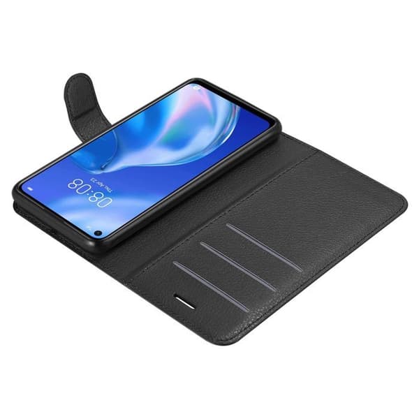 Etui för Huawei P40 LITE 5G / NOVA 7 SE i JET BLACK Svart