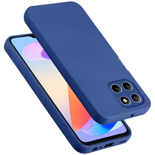 Skyddsfodral för Honor x6a Stötskydd i LIQUID BLUE Blå