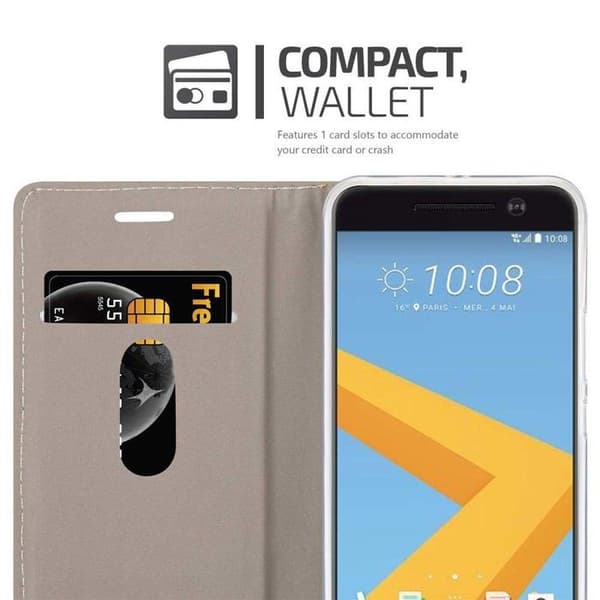 Skyddsfodral för HTC ONE M10 i BLÅ BRUN Stötskyddande Etui Blå