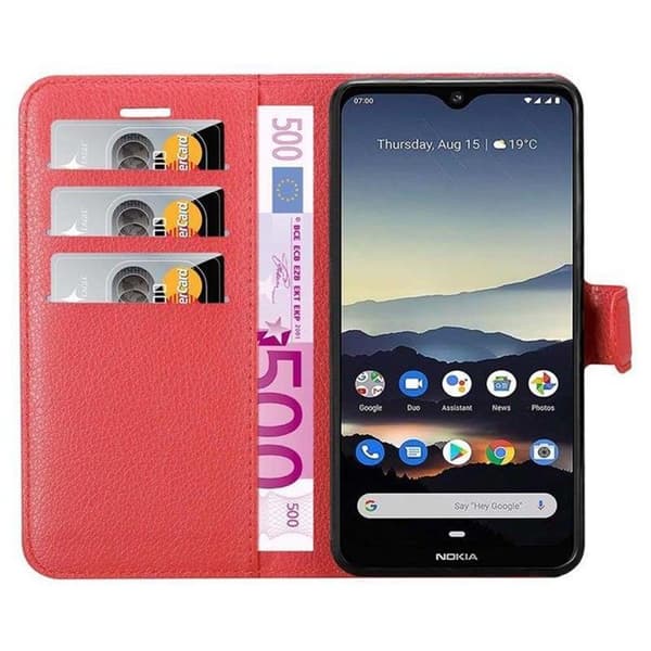 Fodral för Nokia 7.2 i KIRSCHRÖD Röd