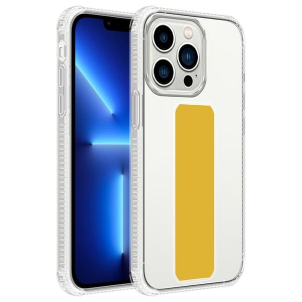 iPhone 12 PRO MAX GUL skal med stöd och ställfunktion Gul