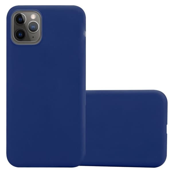 iPhone 13 MINI CANDY MÖRKBLOMMA Skydd Antichock Silikon Blå