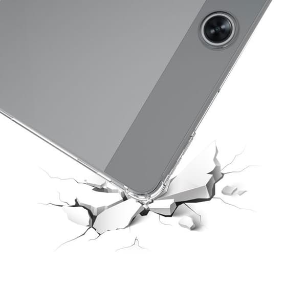 Transparent stötsäker silikonfodral för OnePlus Pad Vit
