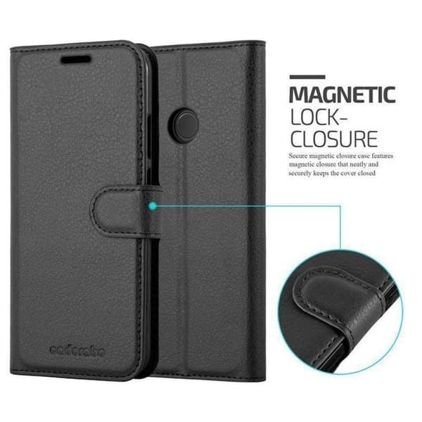 Fodral för Huawei P20 LITE 2018 / NOVA 3E i JET BLACK Svart