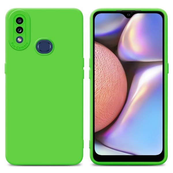 Skyddsfodral för Samsung Galaxy A10s / M01s i FLUID GRÖN Stötsäker Grön
