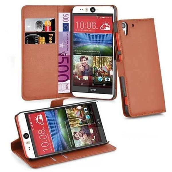 Fodral för HTC Desire EYE i NÖTBRUN brun