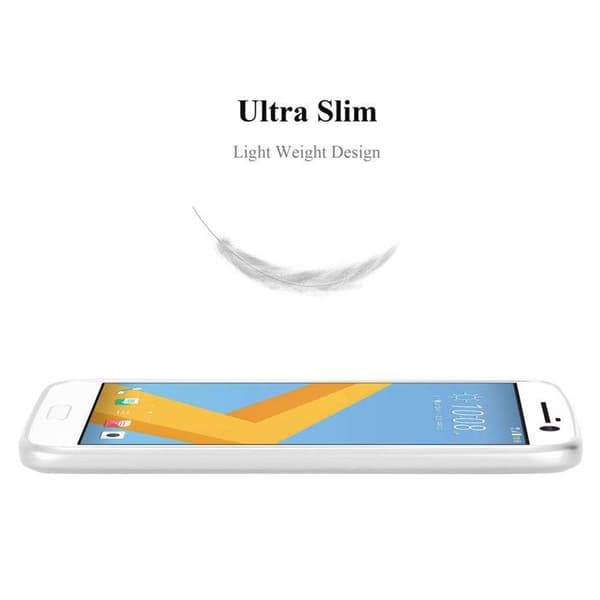 Skyddsskal för HTC ONE M10 Skyddsskal i MATTSILVER Metallic Design Grå