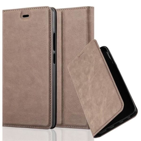 ZTE NUBIA Z9 MAX Fodral i COFFEE BROWN från Cadorabo (INVISIBLE MAGNETIC CLOSURE Design) Helt skyddsfodral med Flip Flip