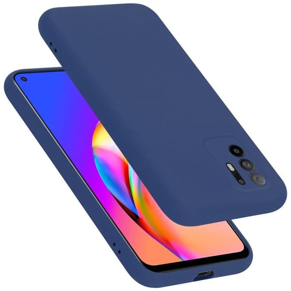 Skyddande stötsäker skal för Oppo A94 5G i LIQUID BLUE Blå