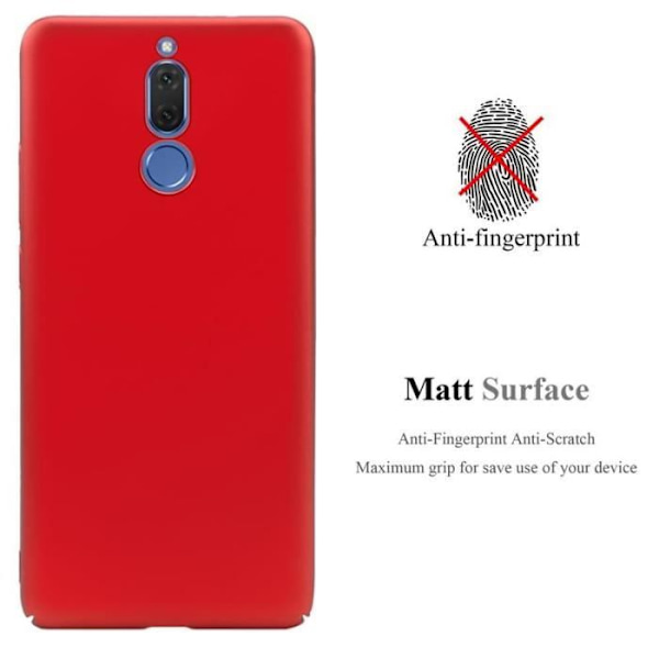 Coque - CADORABO - Huawei MATE 10 LITE - Röd - Skydd 360° - Halkfri Röd