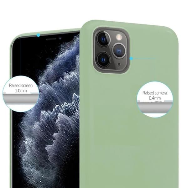 Skal för iPhone 13 PRO CANDY GRÖN PASTELL Stötskydd Silikon Grön