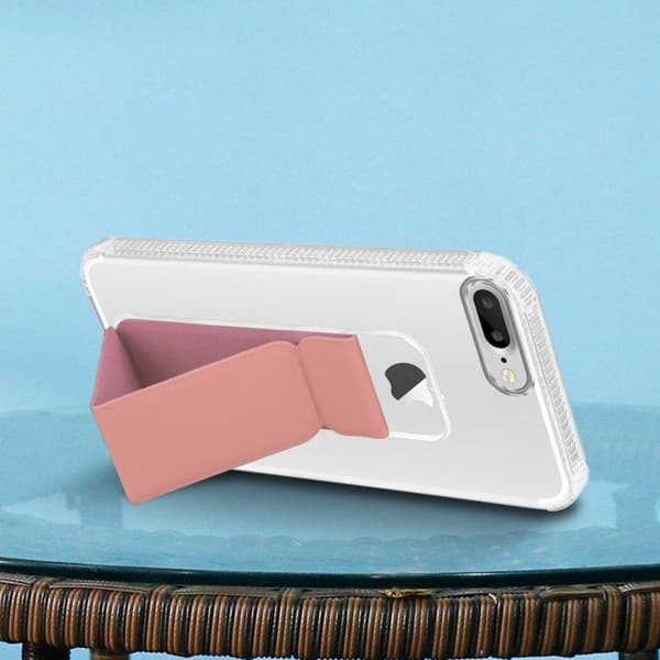 iPhone 7 PLUS / 7S PLUS / 8 PLUS FODRAL ROSA med stöd och ställfunktion Ros