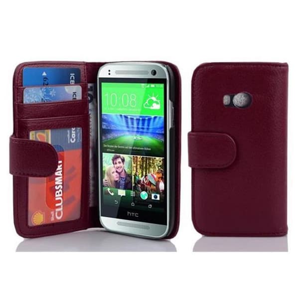 Etui för HTC ONE M8 MINI Skal i ORKIDÉER VIOLETT Skydd Violett