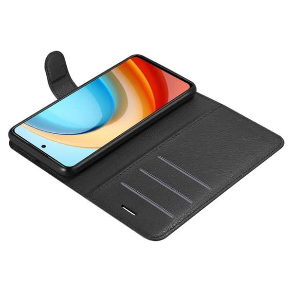 Etui för ZTE Blade A75 5G i JET BLACK Svart