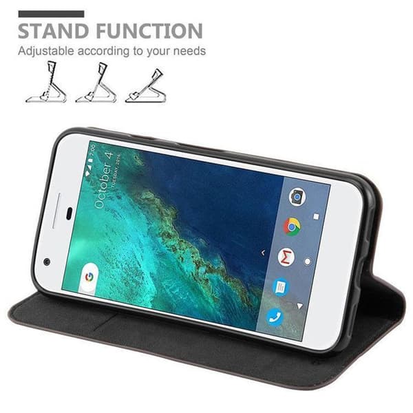 Fodral för Google PIXEL Skal i MÖRKBROWN brun