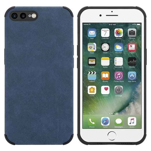 Skal för iPhone 7 PLUS / 7S PLUS / 8 PLUS Saphir Blå Skydd Blå