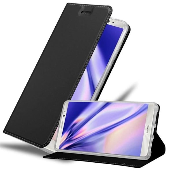 Cadorabo Fodral till Huawei MATE 8 i KLASSIG SVART