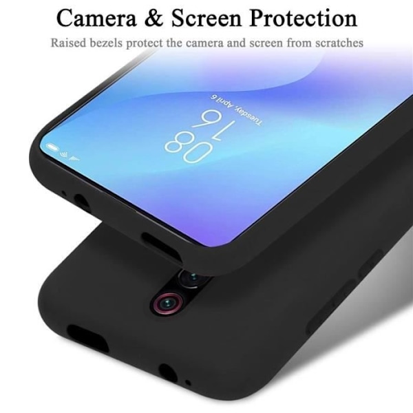 Cadorabo fodral för Xiaomi K20 / K20 Pro / 9T - i svart - Flexibel TPU silikon Svart