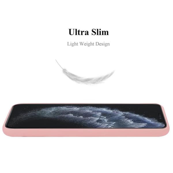 Skyddsfodral för iPhone 11 PRO MAX CANDY ROSE VIF Stötskydd Silikon Ros