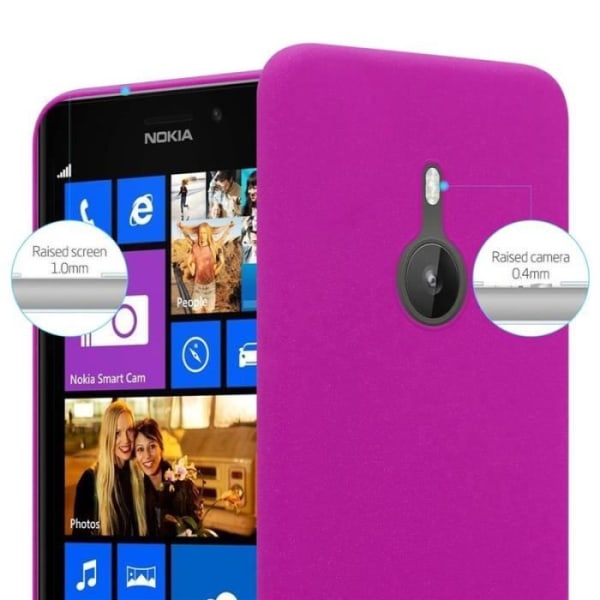 Coque - CADORABO - Nokia Lumia 925 - Skydd 360° - Halkfri - Lätt Rosa