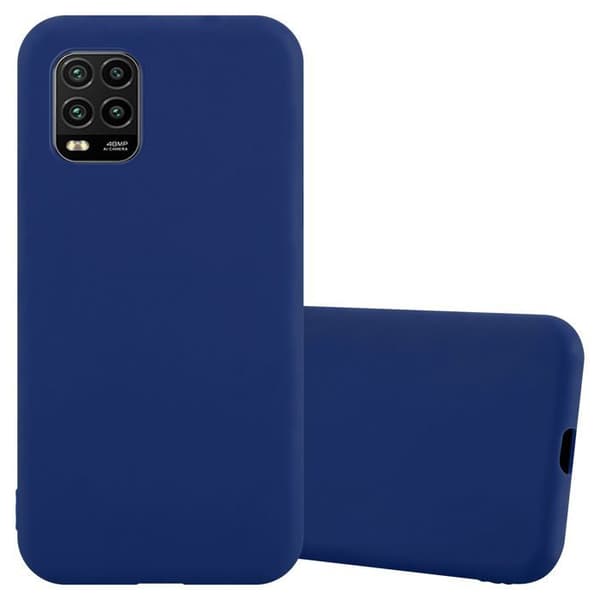 Skyddsfodral för Xiaomi Mi 10 LITE CANDY MÖRKBLEU Stötskydd Silikon Blå
