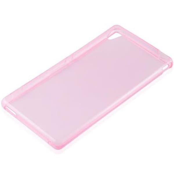 Transparent stötsäker silikonfodral för Sony Xperia M4 AQUA Ros