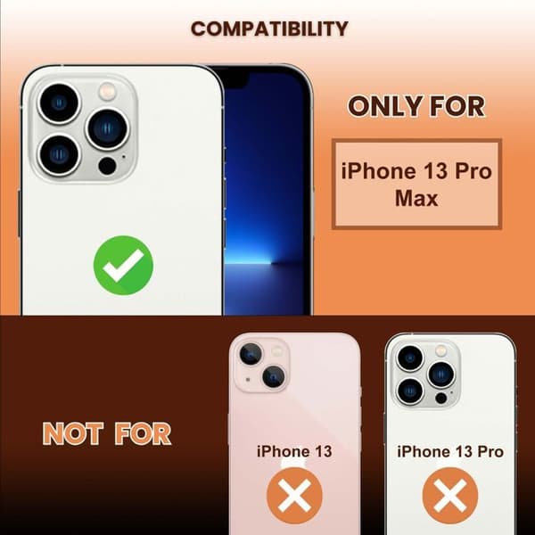 Härdat glas för iPhone 13 PRO MAX Skärmskydd Vit