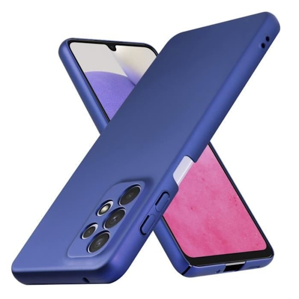 Coque - CADORABO - Samsung Galaxy A33 5G - Metallisk - Stötskydd - Elegant design Blå