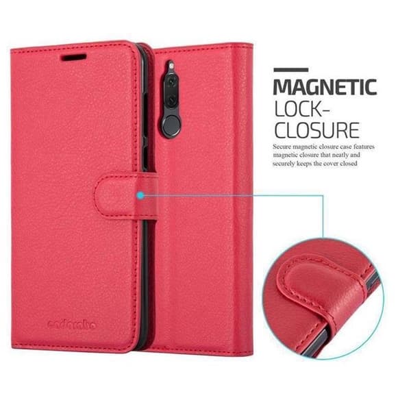 Etui för Huawei MATE 10 LITE i KIRSCHRÖD Röd