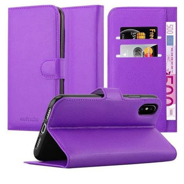 Etui för iPhone X / XS i ORKIDÉ VIOLETT Violett