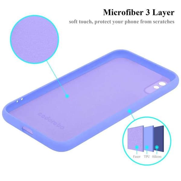 Skyddsfodral för Xiaomi RedMi 9A / RedMi 9AT Stötskydd i LIQUID LIGHT PURPLE Violett