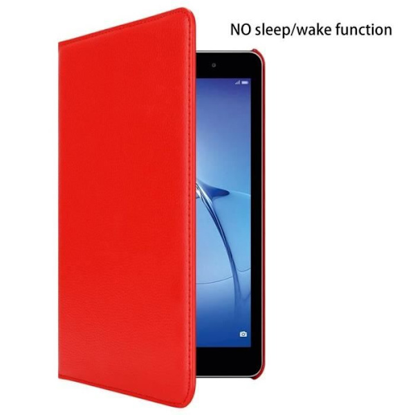 Cadorabo Fodral till Huawei MediaPad T3 8 (8.0" Zoll) i Röd - UTAN automatisk väckning