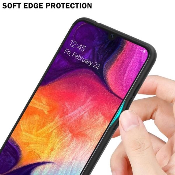 Fodral till Samsung Galaxy A50 4G / A50s / A30s Fodral i ROSA CRAMIN Fodral Skydd i härdat glas och TPU silikon