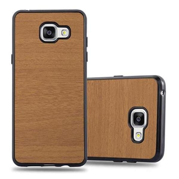 Skyddsfodral för Samsung Galaxy A3 2016 TRÄ BRUN Trädesign brun