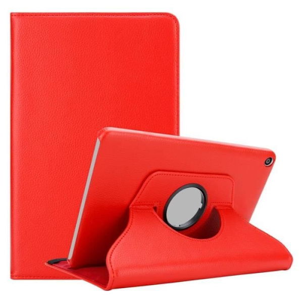 Cadorabo Fodral till Huawei MediaPad T3 8 (8.0" Zoll) i Röd - UTAN automatisk väckning