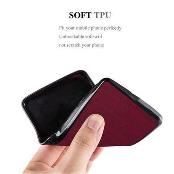 Skyddsfodral för Samsung Galaxy S4 TRÄ RÖD Trädesign Röd