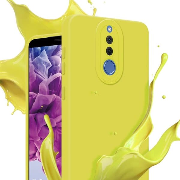 Skyddsfodral för Huawei MATE 10 LITE i FLUID GUL Stötsäker Skyddsfodral Gul