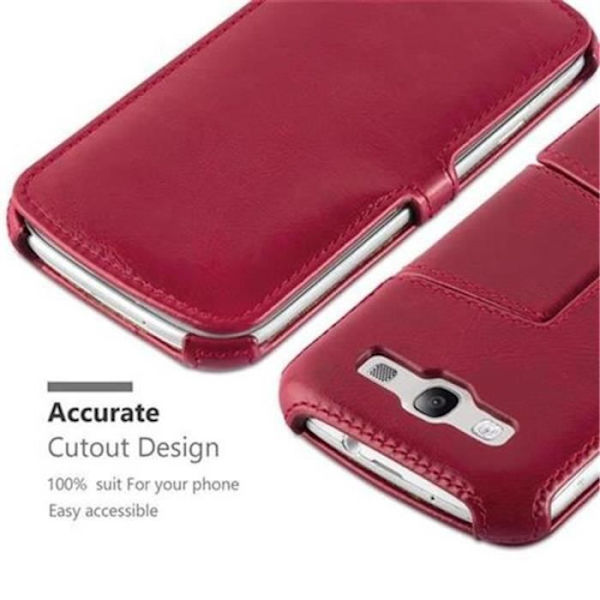 Cadorabo Fodral Fodral för > Samsung Galaxy S3 - S3 NEO < Fodral Fodral Bumper Plånbok UTAN magnetisk stängning med stativ