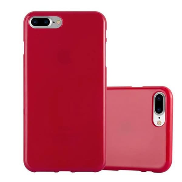 Skal för iPhone 7 PLUS / 7S PLUS / 8 PLUS JELLY RÖD Röd