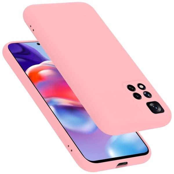Skyddsskal för Xiaomi RedMi NOTE 11 PRO+ Stötskydd i LIQUID PINK Ros